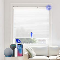 Integrated Smart Home Motorized Blinds